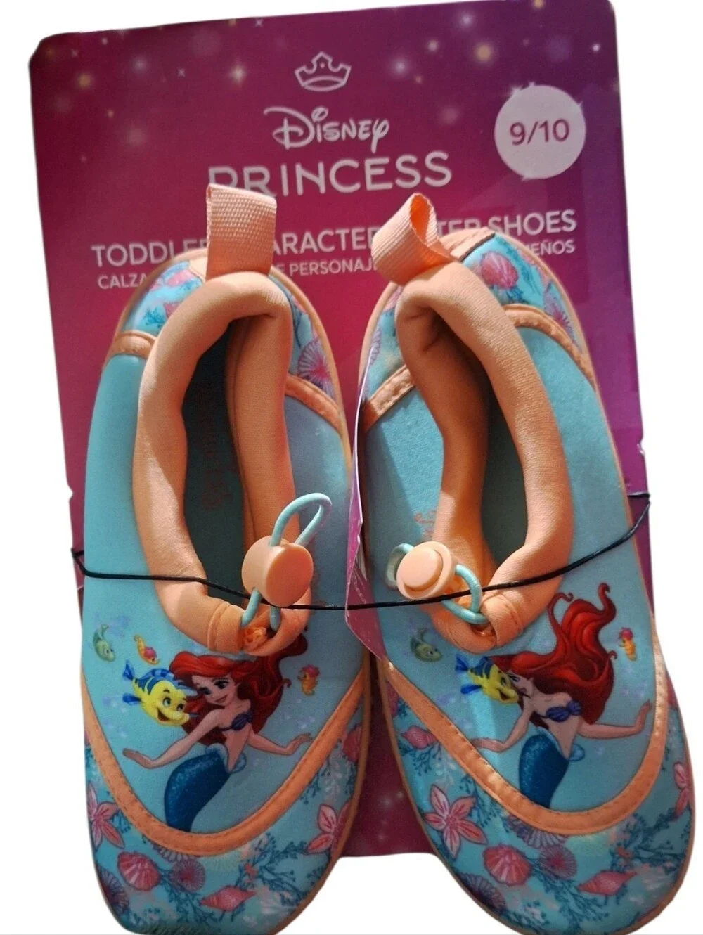 Disney Princess Ariel Little Mermaid Slip-on Water Shoes
